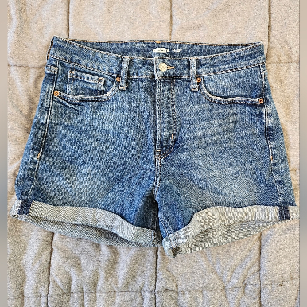 Old Navy OG Short High Rise Size 10 Denim Jean Shorts